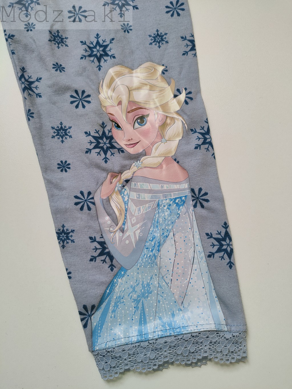 Leginsy dziewczęce 3/4 Frozen r 134/140 - obrazek 2