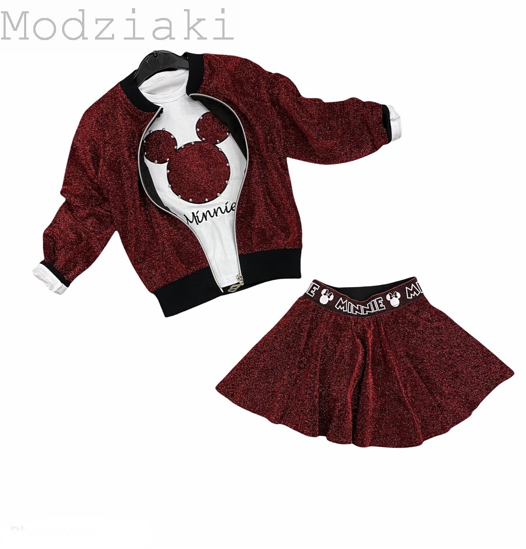 Komplet dla dziewczynki Shine Minnie - 2 kolory - obrazek 8