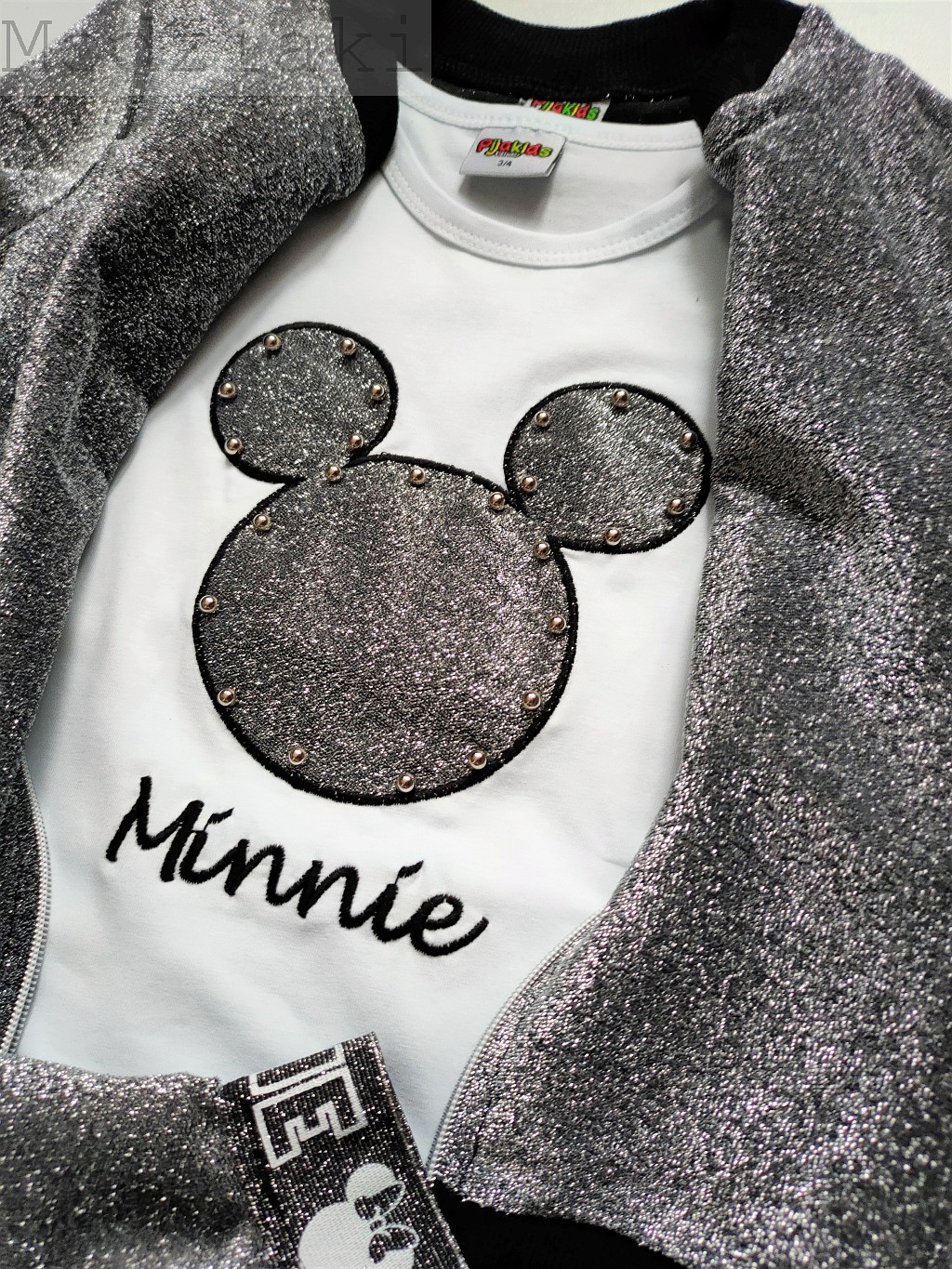 Komplet dla dziewczynki Shine Minnie - 2 kolory - obrazek 5